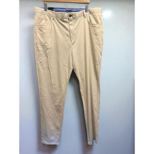 Johnnie O Osprey Golf Pants Stretch Size 40x34 Stone Beige